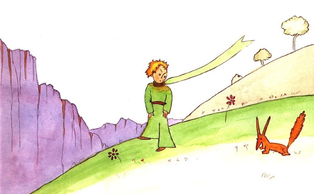 &ldquo;The Little Prince with the Fox&rdquo;