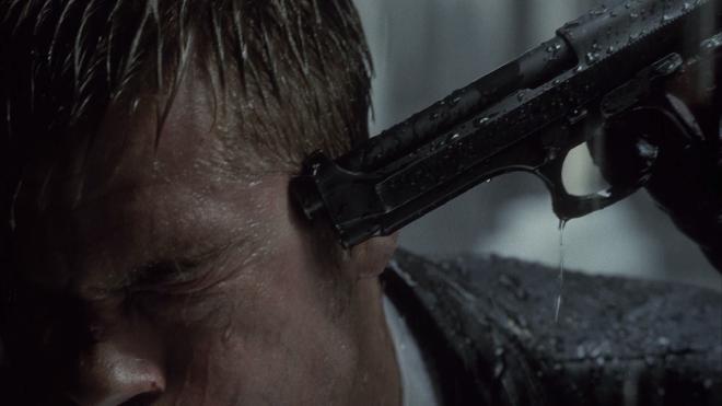 “John Doe about to kill Detective Mills”